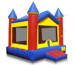 Tri-Color Bounce Castle